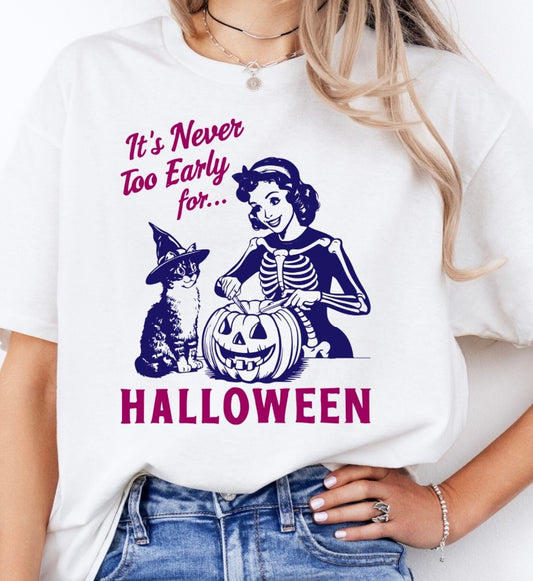 It’s never too early for Halloween T-shirt