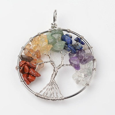 Tree of life chakra wire wrapped