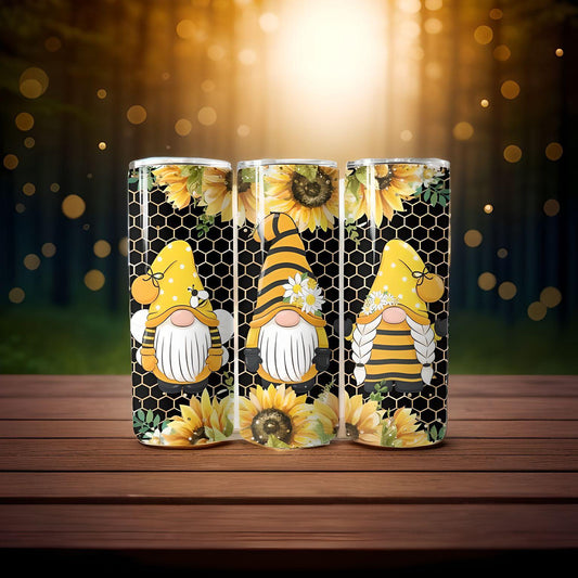 Busy Bee Gnome Tumbler